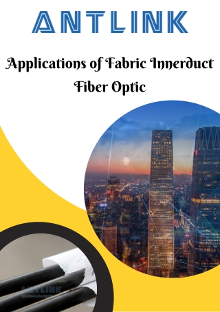 Fabric Innerduct Fiber Optic | Antlink Industrial Co.,Ltd.