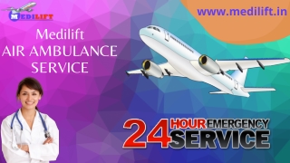 Book Medilift Air Ambulance in Raipur and Bagdogra with Proper Medical Convenient at a Low Cost