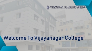Top GNM Colleges in Bangalore - Vijayanagar College of Nursing