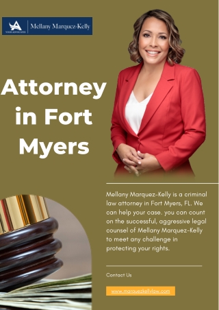 Attorney In Fort Myers | Marquez-Kelly Law