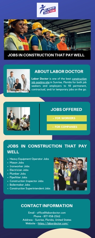 Jobs in Construction That Pay Well