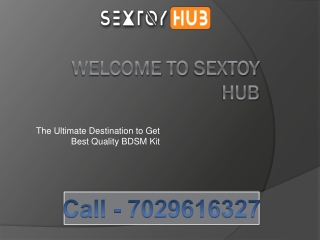 Online BDSM Toys Providers