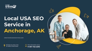 Local USA SEO Service in Anchorage, AK