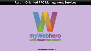 Result- Oriented PPC Management Services