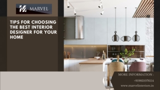 Tips for Choosing The Best Interior Designer For Your Home