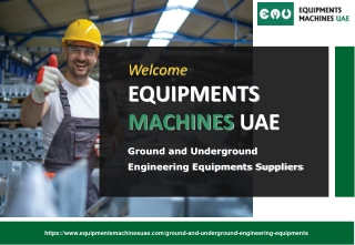 Ground and Underground Engineering Equipments Suppliers