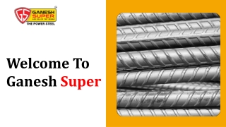 TMT Steel Bars Wholesale in Muzaffarpur - Ganesh Super