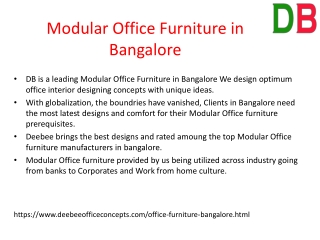 Modular Office Furniture in Bangalore-open desk workstations in bangalore