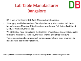 Lab Table Manufacturer Bangalore-Laboratory Workstation in bangalore