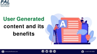 User generted content and its benefits