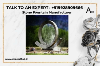 Stone Fountain Manufacturer - Call Now 9928909666