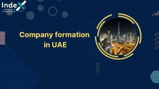 Company formation in UAE