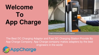 Welcome To App Charge