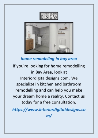 Home Remodeling in Bay Area | Interiordigitaldesigns.com