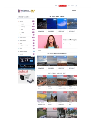 SpotCameras the most interesting webcams on the internet