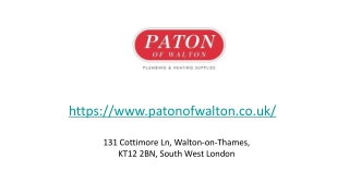 paton of walton
