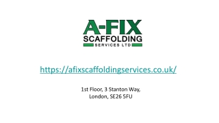 AFIX Scaffolding Services