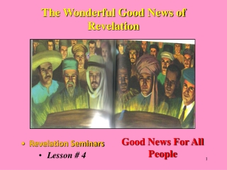 Lesson 4 Revelation Seminars -Good News for All People