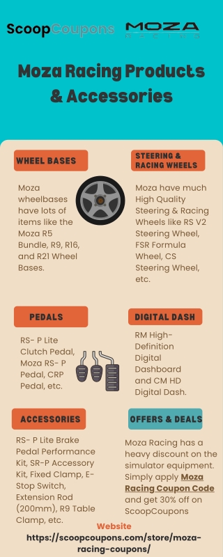 Moza Racing Products & Accessories
