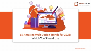 15 Amazing Web Design Trends for 2023 Which You Should Use