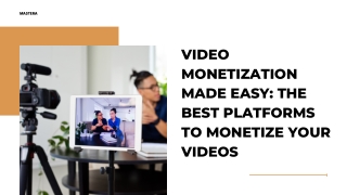 Video Monetization Platform