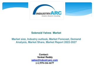 Solenoid Valves Market - Forecast 2021-2026