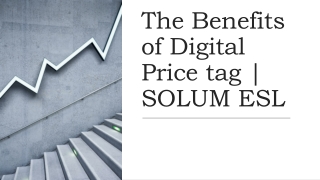 The Benefits of Digital Price tag