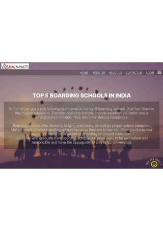 Top 5 Boarding Schools in India