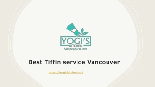 Best Tiffin service Vancouver