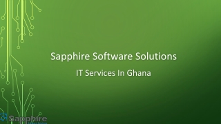 IT Services In Ghana