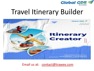 Travel Itinerary Builder