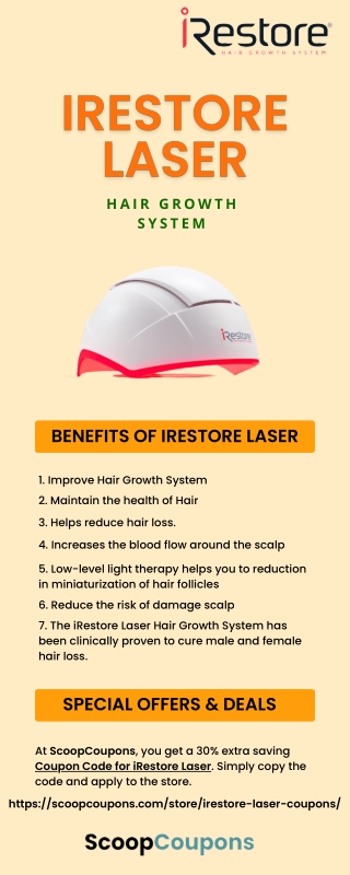 Irestore Laser hair growth system