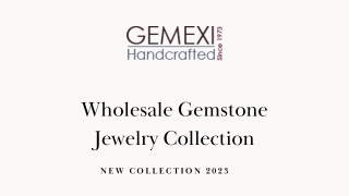 Wholesale Gemstone Jewelry Collection 2023