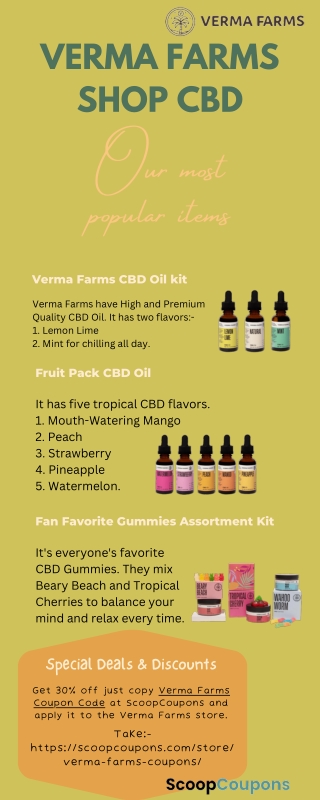 Verma Farms Shop CBD