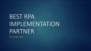 The Best RPA Implementation Partner In The USA | Best Kofax RPA