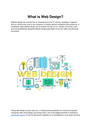 What is Web Design?