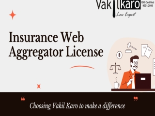Insurance Web Aggregator License | Vakilkaro
