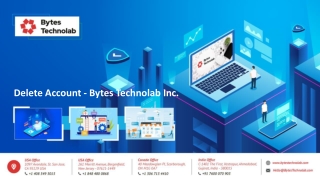 Delete Account - Bytes Technolab Inc.