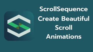 ScrollSequence Slide