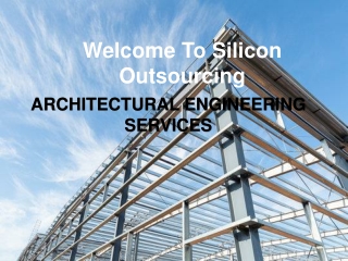 ARCHITECTURAL ENGINEERING SERVICES