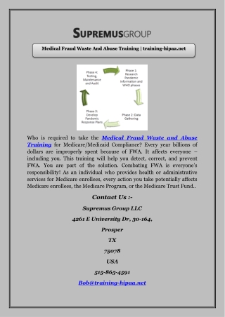 Medical Fraud Waste And Abuse Training | training-hipaa.net