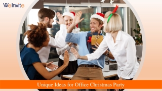 Unique Ideas for Office Christmas Party Ideas