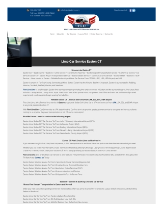 Limo  Service Easton CT