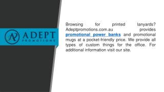 Promotional Power Banks   Adeptpromotions.com.au