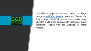 Artificial Plants   Artificialplantimporters.com.au