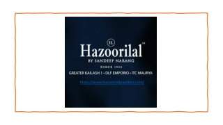 Hazoorilal