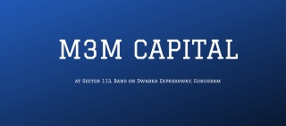 M3M Capital at Sector 113 Gurugram - Download PDF