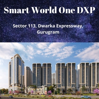 Smart World One DXP Sector 113 Gurugram -  PDF