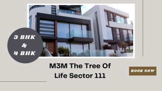 M3M The Tree Of Life Sector 111 - Modern Home For Sale