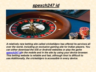 spexch247 id